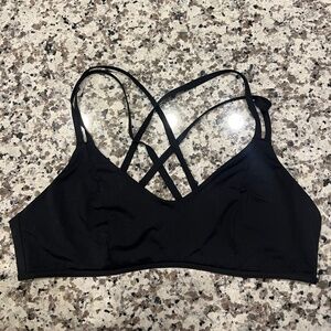 medium black Athleta non-padded sports bra